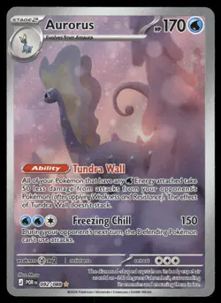 Pokemon Cards Aurorus 092/088 Perfect Order Holo Illustration Rare NM *2 - Image 1