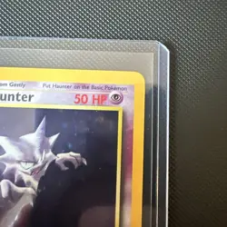 Pokemon tcg Base Set Haunter Fossil Holo Rare 6/62 1999 50 HP Stage 1 English - Image 3