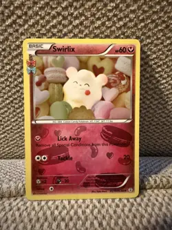 Swirlix - RC19/RC32 - Holo - Yuka Morii Clay Art Generations - Pokemon TCG Mint - Image 1