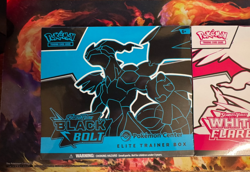 Pokemon TCG White Flair And Black Bolt Pokemon Center ETB NEW FACTORY SEALED - Image 2