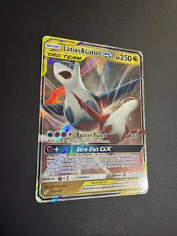 2019 Pokemon Latias & Latios GX 113/181 Holo GX Rare Team Up Pokemon VLP - Image 3