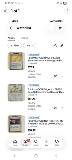 Pokemon TCG Revive 089/102 Base Set Uncommon Regular EN Trainer 1999 - Image 4