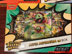 Pokemon TCG Ascended Heroes Mega Ex Emboar, Meganium & Feraligatr Set NEW SEALED - Image 4