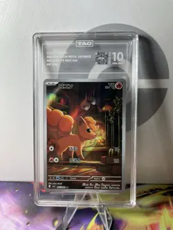 TAG 10 GEM MINT JAPANESE POKEMON 2025 Vulpix 067/063 Mega Brave M1L - Image 1