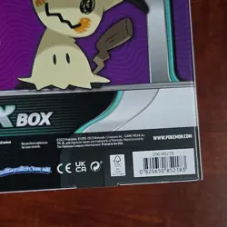 Pokemon TCG Mimikyu ex Box Kit English 2023 Mimikyu Greavard 4 Packs - Image 3