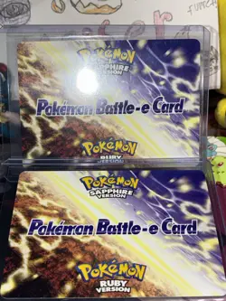 Pokemon TCG Gentleman Nils & Lady Astrid Battle E-Reader Cards 2003 - Image 2