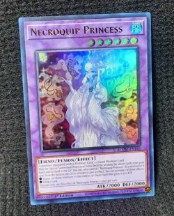Yu-Gi-Oh! Necroquip Princess *ULTRA RARE* BLMM-EN146 1st Edition NM/M - Image 1