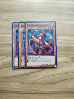 Yu-Gi-Oh! - Dark Scorpion - Meanae The Thorn 3X - Complete Playset Of Commons - Image 1