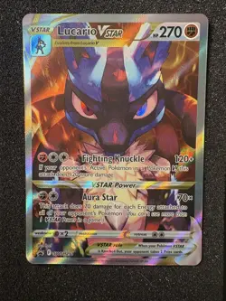 Pokemon Crown Zenith Lucario VSTAR SWSH291 Sword & Shield Promo Card - Image 1