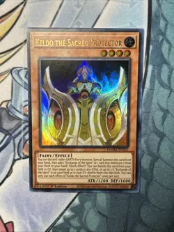 Keldo the Sacred Protector 1st Edition Ultra Rare MAMA-EN025 Yu-Gi-Oh! 🥶 - Image 1