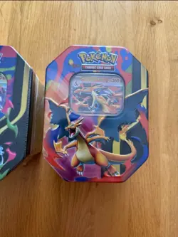 Pokemon TCG Mega Charizard X And Y ex Tins Sealed Cards - Image 3