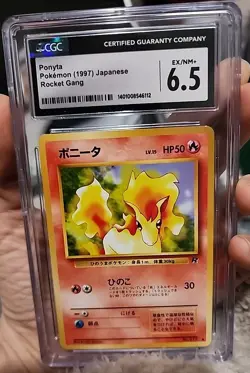 Pokemon TCG Blaine's Ponyta Gym Challenge 64/132 1st Edition with Bonus Card - Image 5