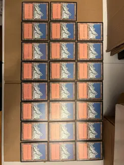 Snow Covered Mountains - Ice Age - Land - (23 cards) MTG Cards LP/MP - Image 1
