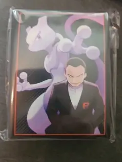 Destined Rivals Mewtwo ETB Pokemon Card Sleeves 65 Ct New Sealed - Image 1