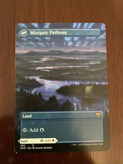 Hengegate Pathway (Borderless) Kaldheim Regular Rare Card #293 MTG NM - Image 2