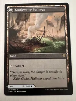 MTG Clearwater Pathway Zendikar Rising, Regular Rare Card 260/280 - Image 2
