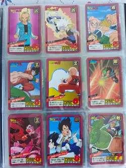 65 Regular Cards Dragon Ball Z Power Level Super Battle Cardass - Image 1