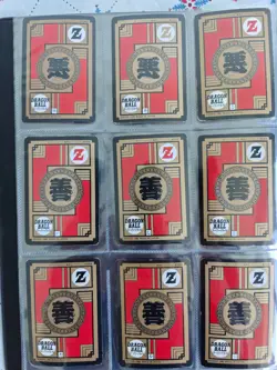 65 Regular Cards Dragon Ball Z Power Level Super Battle Cardass - Image 2