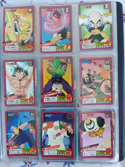 65 Regular Cards Dragon Ball Z Power Level Super Battle Cardass - Image 3