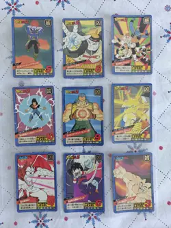 39 Regular Cards Dragon Ball Z Power Level Super Battle Cardass Part 4/5/6 - Image 1