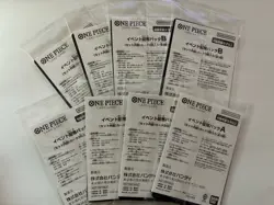 One Piece Card Monkey D. Luffy P-106 McDonald’s Promo Japanese Sealed 8 Set - Image 2