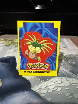 2000 Pokemon Navarrete Kanto Peru Buildable Card Exeggutor #103 Vintage - Image 1