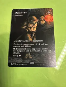 Donnie’s Bo - Mtg: TMNT- PZA - M 0012 - Image 1