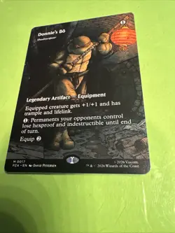 Donnie’s Bo - Mtg: TMNT- PZA - M 0012 - Image 2