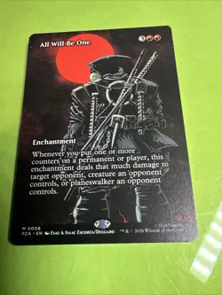 All Will Be One - Mtg: TMNT- PZA - M 0008 - Image 1