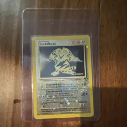 Wizards of the Coast Pokemon Electabuzz Winner 2/12 League Promo Holo 70 HP - Image 1