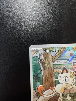 Pokemon TCG: Meowth 106/094 Illustration Rare -Phantasmal Flames - Image 3