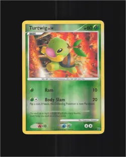 Turtwig 101/127 Common Platinum Pokemon Reverse Holo Moderately Played - Image 1