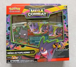 Deck Mega Combat Mega-Ectoplasma ex Pokemon JCC TCG Boite Neuve Scellee - Image 1