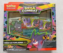 Deck Mega Combat Mega-Ectoplasma ex Pokemon JCC TCG Boite Neuve Scellee - Image 2