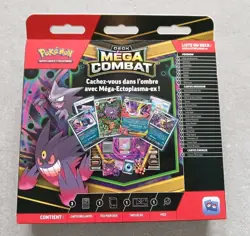 Deck Mega Combat Mega-Ectoplasma ex Pokemon JCC TCG Boite Neuve Scellee - Image 4