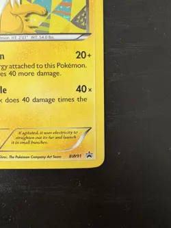 Pokemon TCG: Jolteon - Holo Promo BW91 - Black & White Promo - Light Play - Image 4