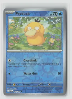 Psyduck #054/165 Sv Scarlet & Violet 151 Common Reverse Holo Pokemon TCG NM - Image 1