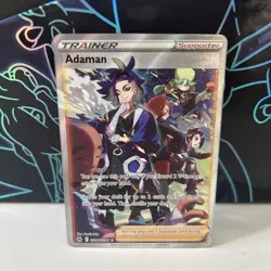 Pokemon TCG Adaman Trainer GG57/GG70 Ultra Rare Crown Zenith NM/M - Image 1
