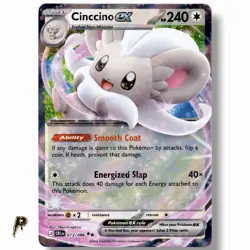 2026 Pokemon Chaos Rising Cincinno ex 073/086 Double Rare Holo NM - Image 1