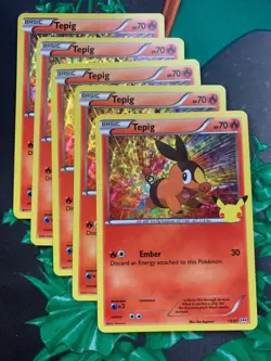 Pokemon Tepig Holo Mcdonalds Promo 2021 - 13/25 - Image 3