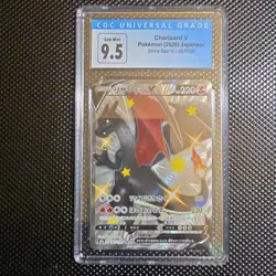Pokemon TCG Charizard V Shiny Star V 307/190 Shiny Holo Rare Japanese CGC 9.5 - Image 3