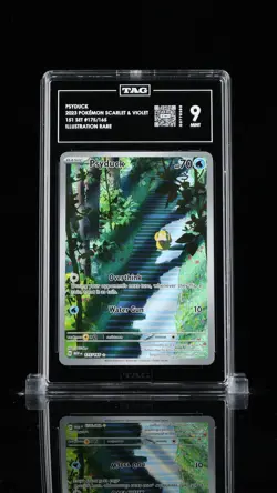 Psyduck 175/165 TAG 9 MINT Illustration Rare 2023 Pokemon Card Mew 151 - Image 1