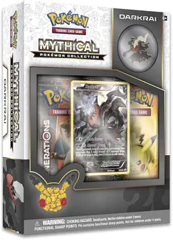 Pokemon Darkrai Mythical Collection Box 20th Anniversary Generations - Sealed - Image 1