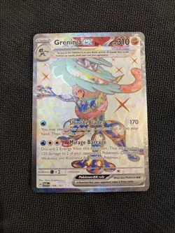 2024 Pokemon Twilight Masquerade Greninja ex #198/167 - Image 1
