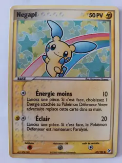 Carte Pokemon Negapi 67/101 EX Legendes Oubliees Reverse VF Francais 🔥🇨🇵🔥 - Image 1