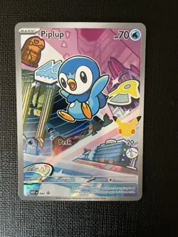 Pokemon TCG First Partner Illustrations Turtwig Piplup Chimchar 040-042 - Image 3