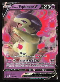 Hisuian Typhlosion V - SWSH237 - Ultra Rare - SWSH Black Star Promo Pokemon Card - Image 1