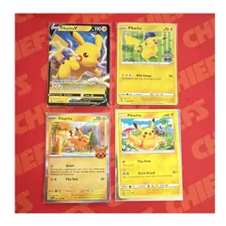 Pikachu Card Lot - Pikachu V SWSH061, 028/078, 062/193, 30/111 - NM & SHIPS FAST - Image 1
