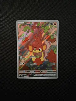 Pansear 099/086 White Flare Illustration Rare Mint Condition Pokemon Card - Image 1