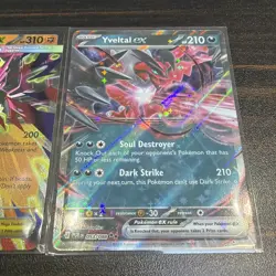 Pokemon TCG Bundle of 2 Perfect Order Mega Zygarde & Yveltal Ex Double Rare Card - Image 4